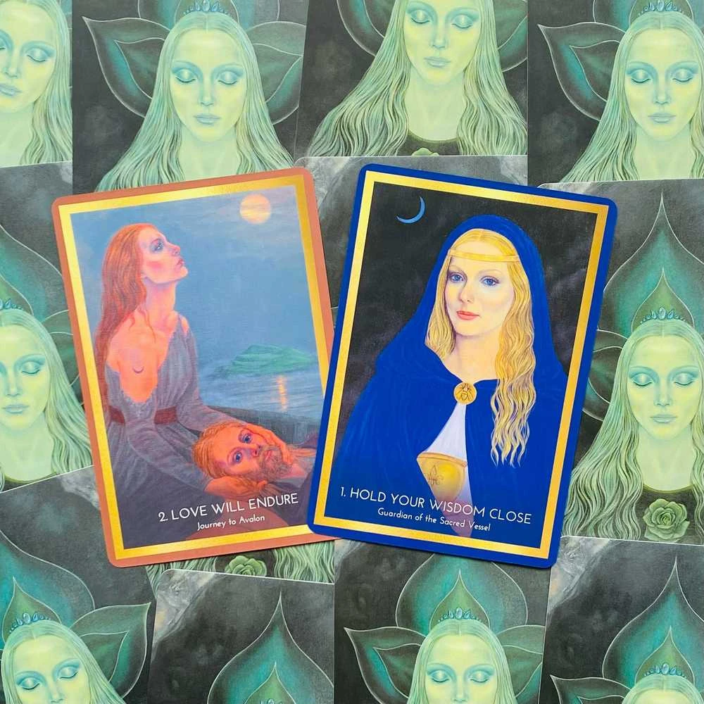 Blue Angel Mėlyna Angel Mėlyna Angel Transcendent Journeys Oracle Kortos