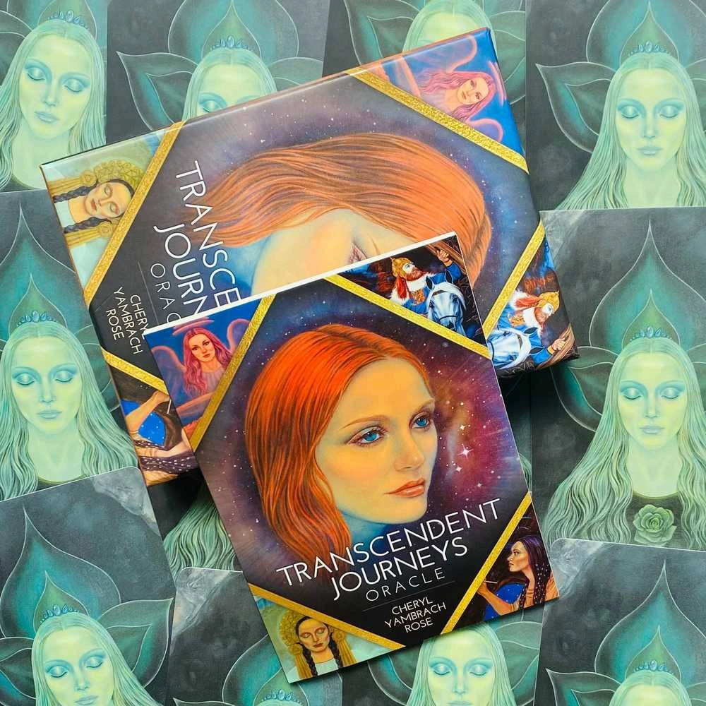 Blue Angel Mėlyna Angel Mėlyna Angel Transcendent Journeys Oracle Kortos