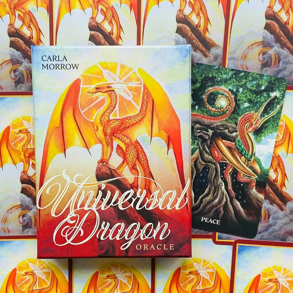 Blue Angel Mėlyna Angel Mėlyna Angel Universal Dragon Oracle Kortos