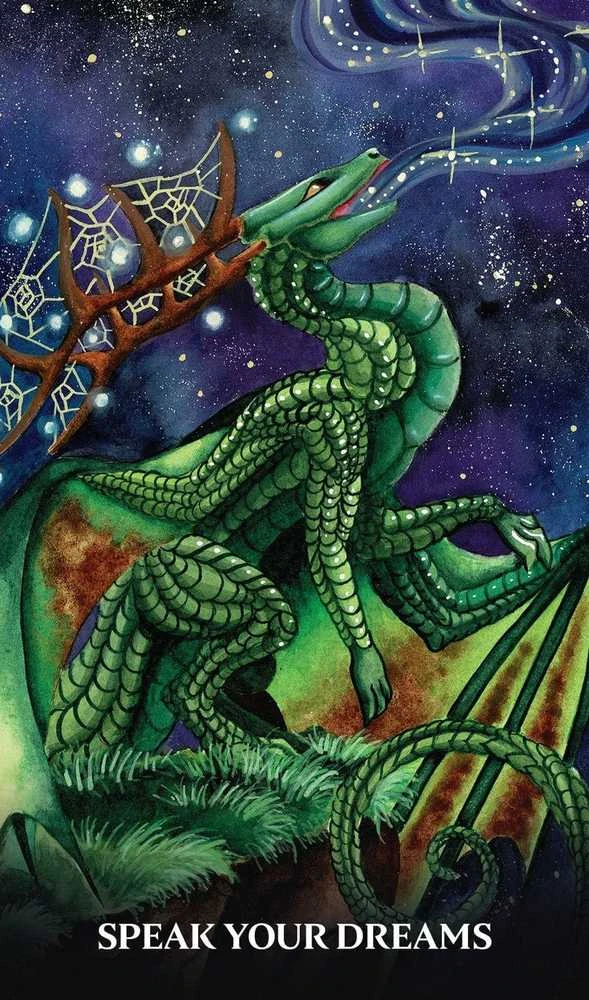 Blue Angel Mėlyna Angel Mėlyna Angel Universal Dragon Oracle Kortos