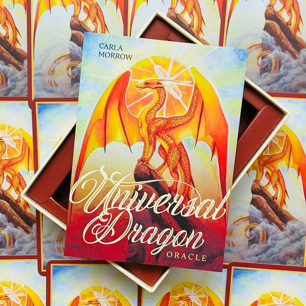 Blue Angel Mėlyna Angel Mėlyna Angel Universal Dragon Oracle Kortos