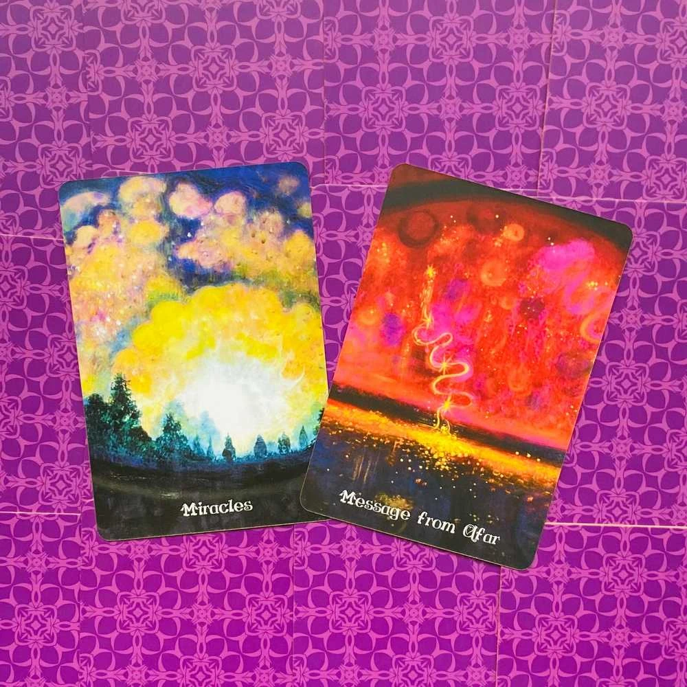 Blue Angel Mėlyna Angel Mėlyna Angel Universal Love Oracle Kortos (Jubiliejinis 20m. Leidimas)