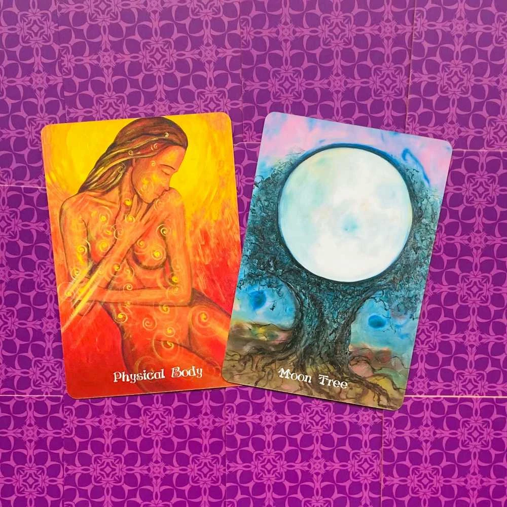 Blue Angel Mėlyna Angel Mėlyna Angel Universal Love Oracle Kortos (Jubiliejinis 20m. Leidimas)
