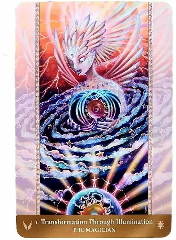 Blue Angel Mėlyna Angel Mėlyna Angel Unveiling The Golden Age: A Visionary Tarot Kortos