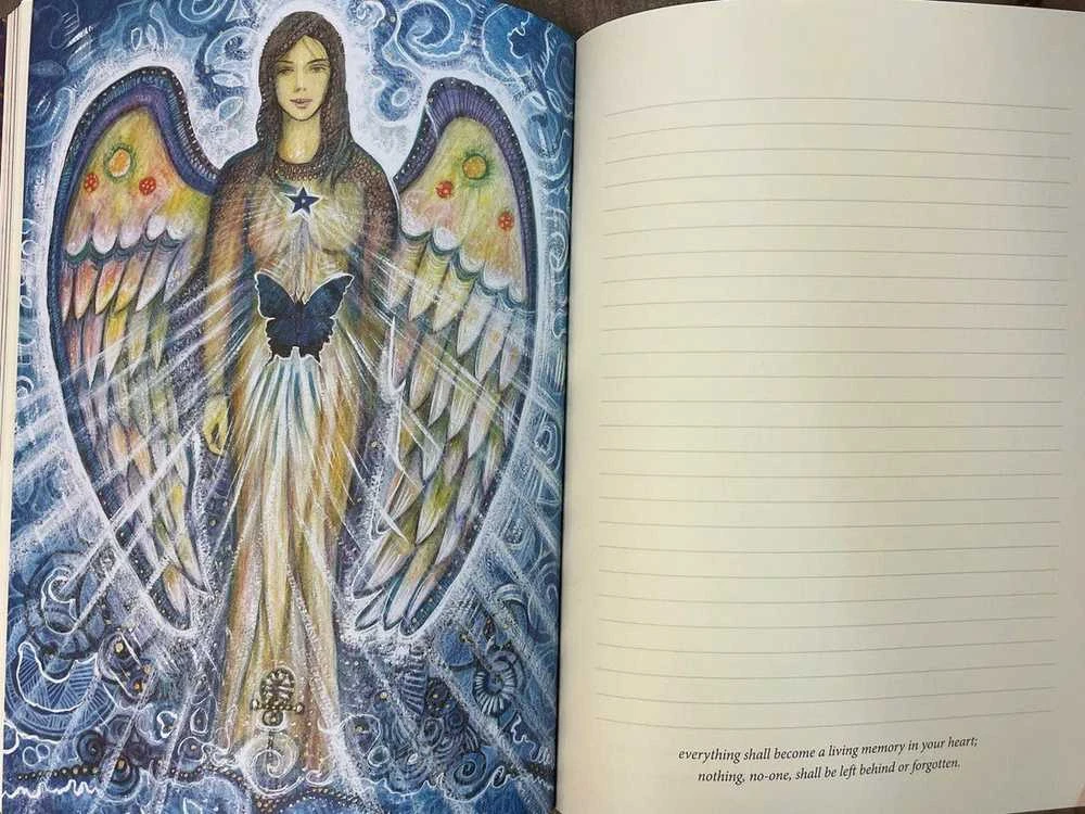Blue Angel Mėlyna Angel Mėlyna Angel Angels Writing, And Creativity Journal Užrašinė