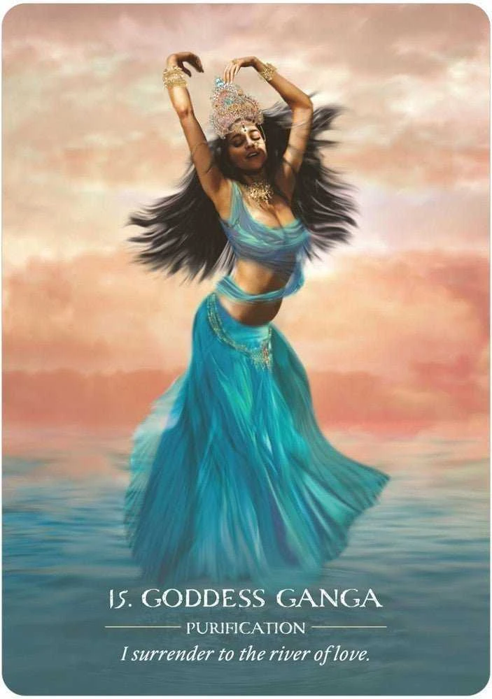 Blue Angel Mėlyna Angel Mėlyna Angel Vanduo Temple Oracle Kortos