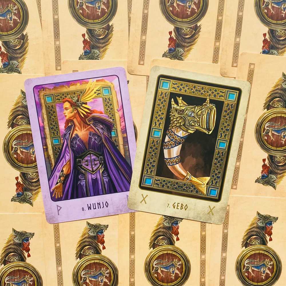 Blue Angel Mėlyna Angel Viking Oracle Kortos