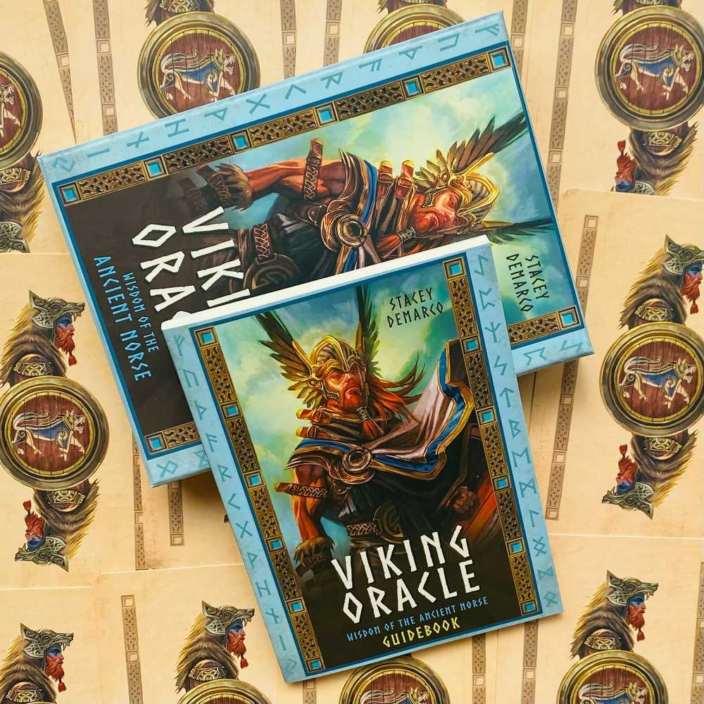Blue Angel Mėlyna Angel Viking Oracle Kortos