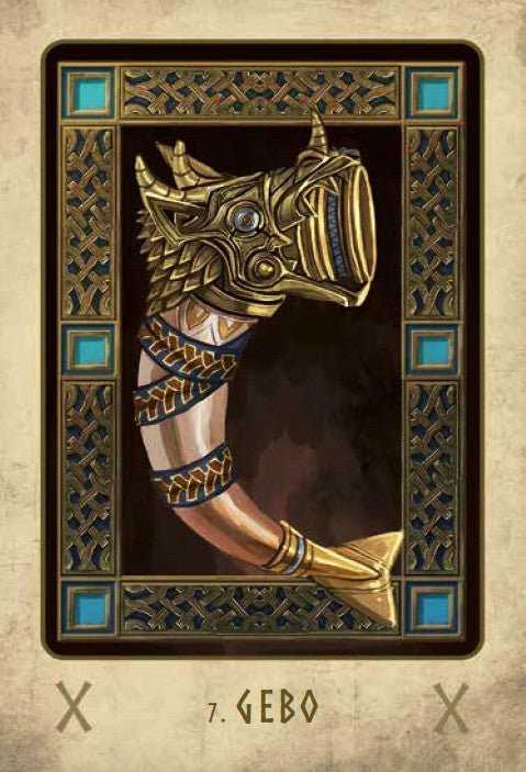 Blue Angel Mėlyna Angel Viking Oracle Kortos