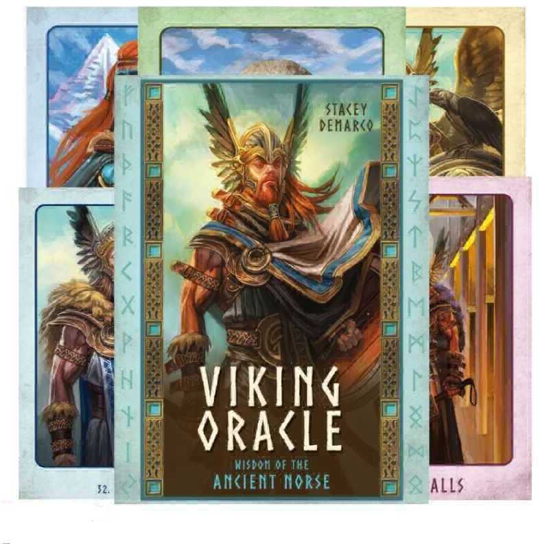 Blue Angel Mėlyna Angel Viking Oracle Kortos