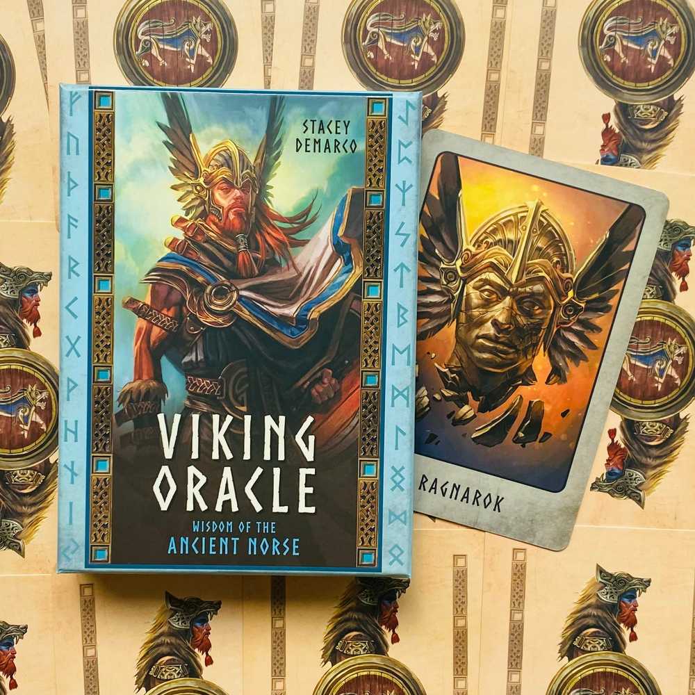 Blue Angel Mėlyna Angel Viking Oracle Kortos