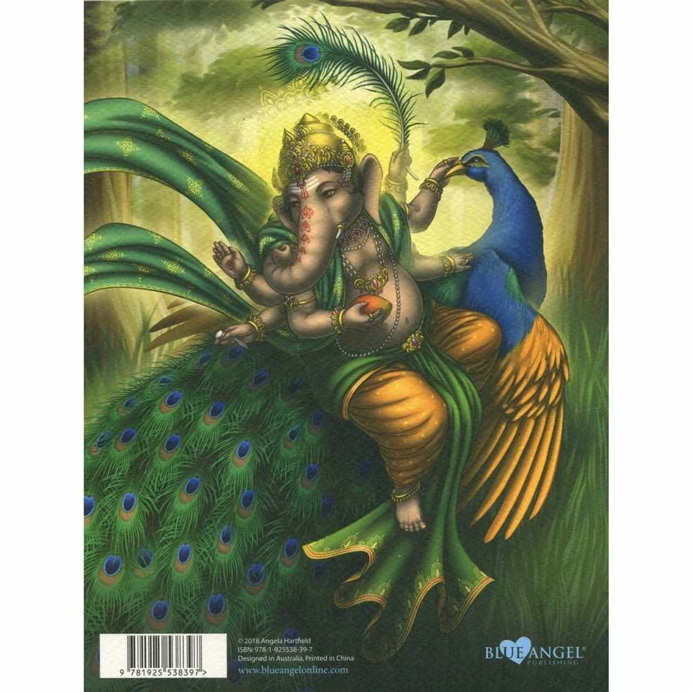 Blue Angel Mėlyna Angel Mėlyna Angel Whispers Of Lord Ganesha Journal Užrašinė