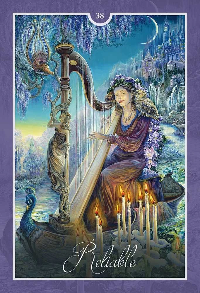 Blue Angel Mėlyna Angel Mėlyna Angel Whispers Of Oracle Kortos