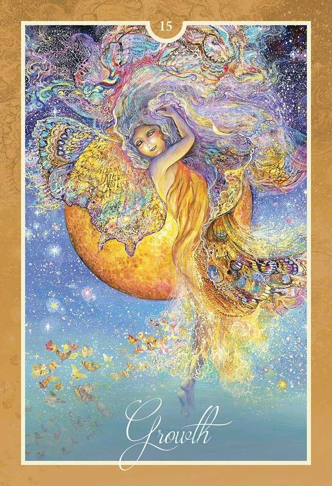 Blue Angel Mėlyna Angel Mėlyna Angel Whispers Of Oracle Kortos
