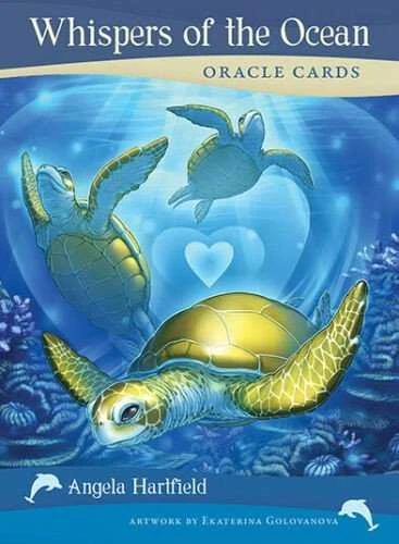 Blue Angel Mėlyna Angel Mėlyna Angel Whispers Of The Ocean Oracle Kortos