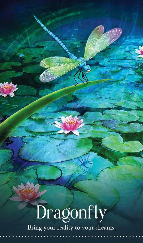 Blue Angel Mėlyna Angel Mėlyna Angel Wild Dreams Animal Oracle Kortos