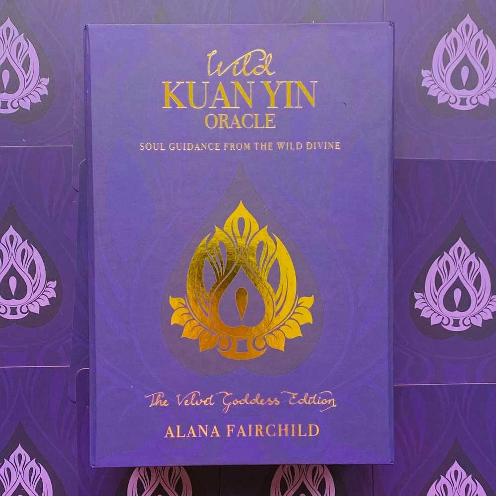 Blue Angel Mėlyna Angel Mėlyna Angel Wild Kuan Yin Oracle Kortos