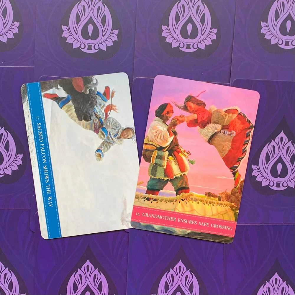 Blue Angel Mėlyna Angel Mėlyna Angel Wild Kuan Yin Oracle Kortos