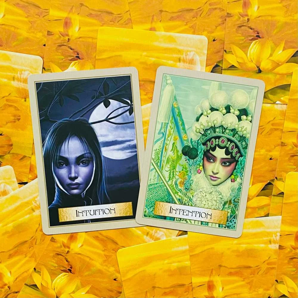 Blue Angel Mėlyna Angel Mėlyna Angel Wisdom Of The Golden Path Oracle Kortos