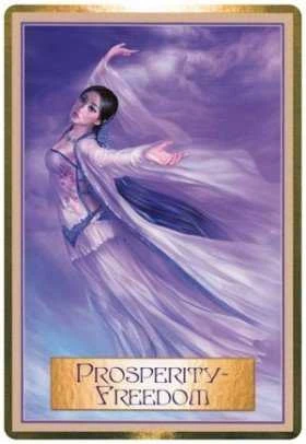 Blue Angel Mėlyna Angel Mėlyna Angel Wisdom Of The Golden Path Oracle Kortos