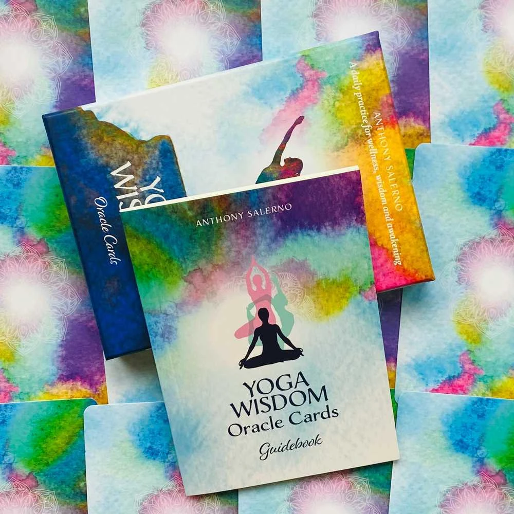 Blue Angel Mėlyna Angel Mėlyna Angel Yoga Wisdom Oracle Kortos