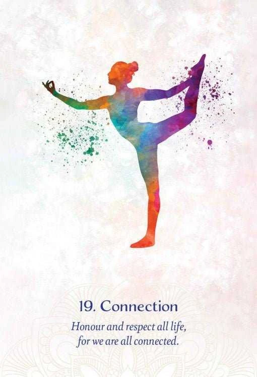 Blue Angel Mėlyna Angel Mėlyna Angel Yoga Wisdom Oracle Kortos