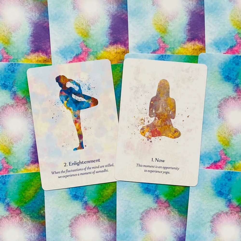 Blue Angel Mėlyna Angel Mėlyna Angel Yoga Wisdom Oracle Kortos