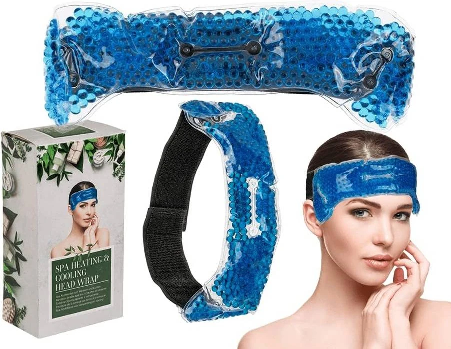 Bluebird Vėsinanti ir šildanti gelinė SPA galvos juosta, 32 x 9,5 cm