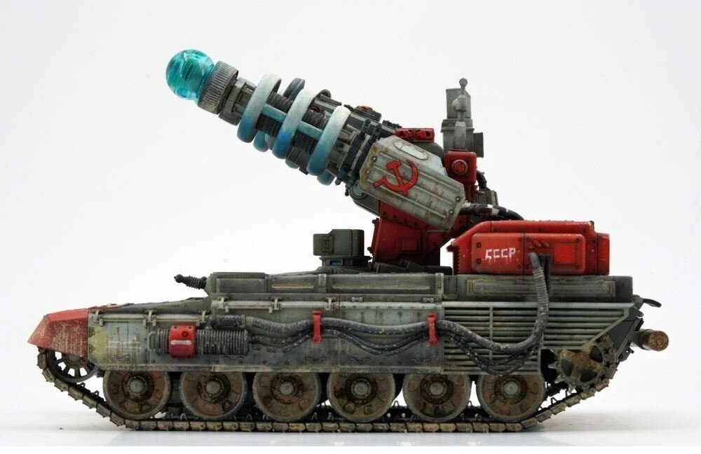 Border Model Border Tesla tankas Raudona Alert 2 1/35 plastikinis modelis