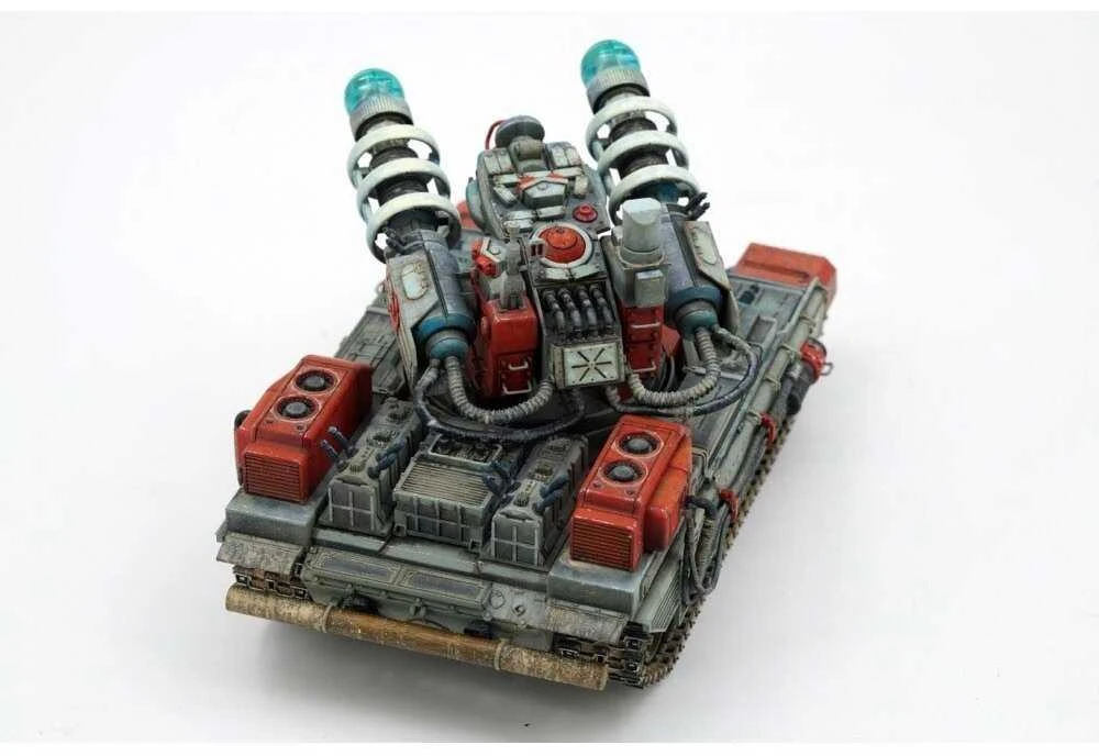 Border Model Border Tesla tankas Raudona Alert 2 1/35 plastikinis modelis