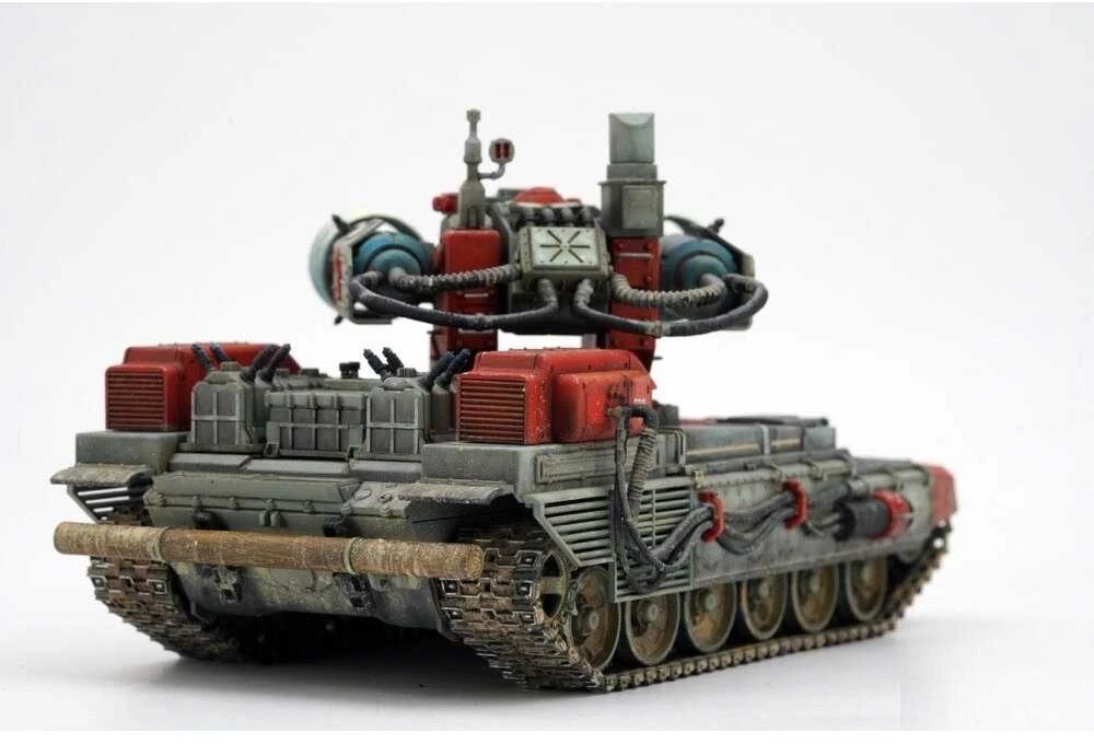Border Model Border Tesla tankas Raudona Alert 2 1/35 plastikinis modelis