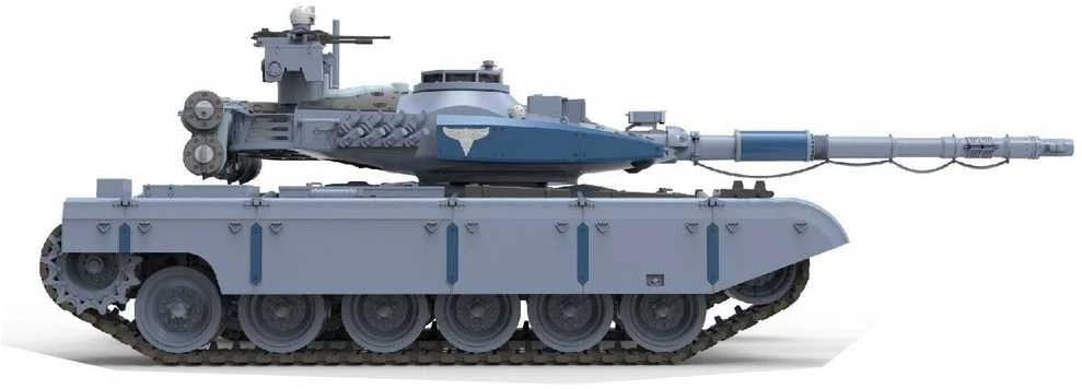 Border Model Grizzly tankas Raudona Alert 2 plastikinis 1/35 modelis