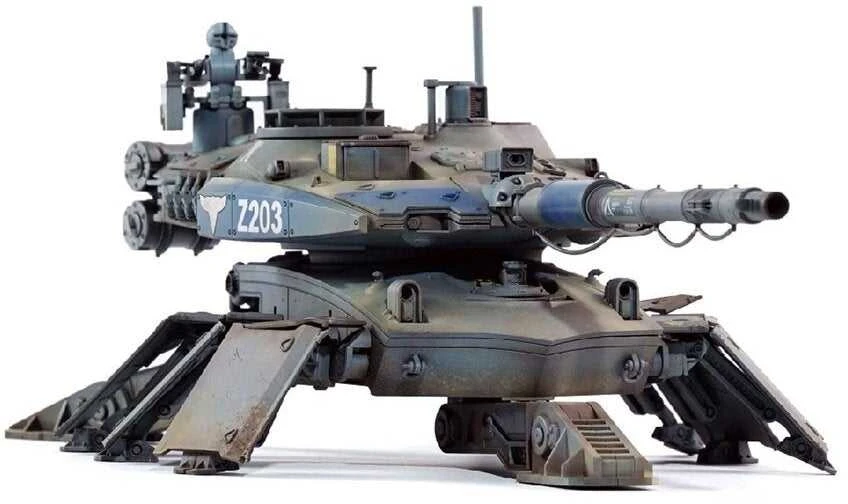 Border Model Grizzly tankas Raudona Alert 2 plastikinis 1/35 modelis