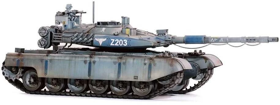 Border Model Grizzly tankas Raudona Alert 2 plastikinis 1/35 modelis