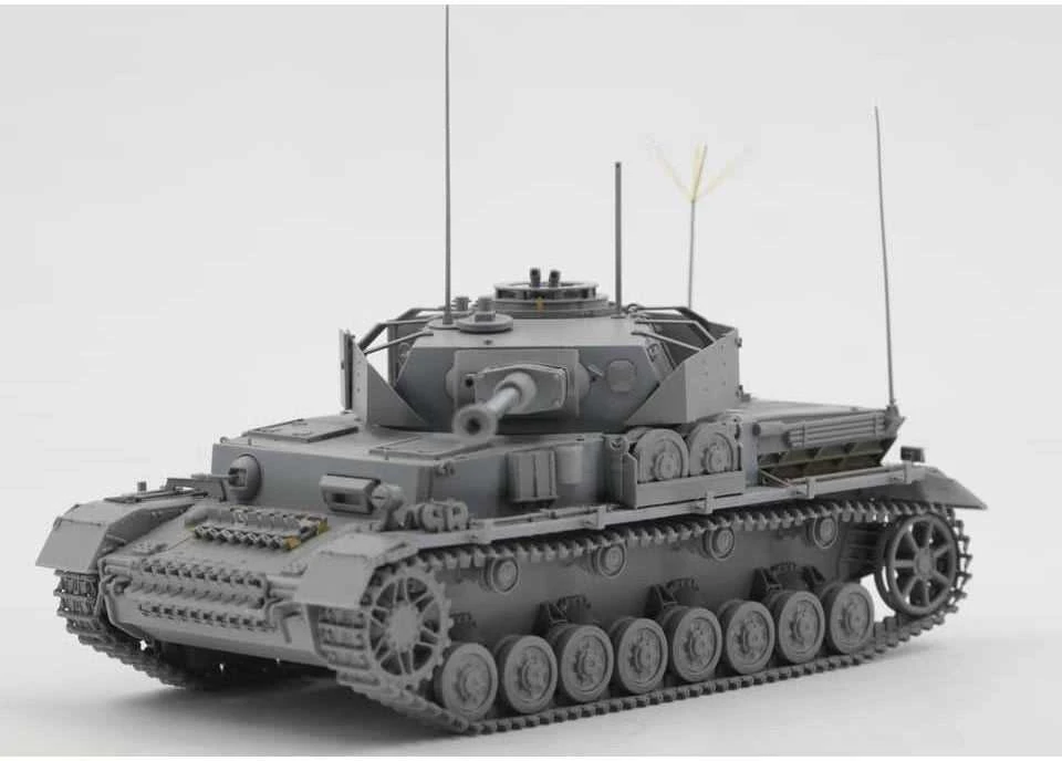 Border Model Pz.Beob.Wg. IV Ausf. J 1/35 plastikinis rinkinys su vadu ir pėstininkais