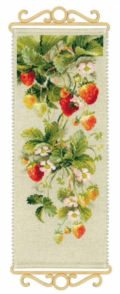 Braškė - siuvinėjimo rinkinys iš RIOLIS Nr.:1551