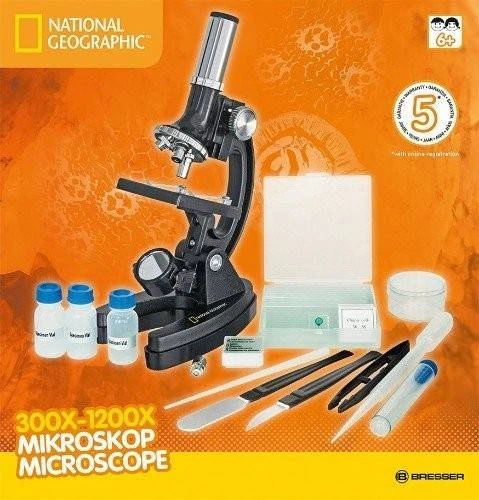 Bresser National Geographic mikroskopas 300x - 1200x