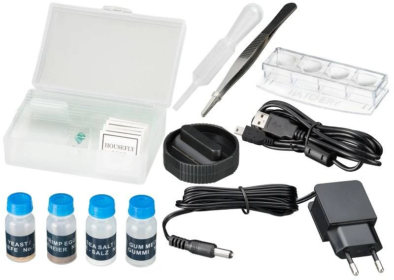 Mikroskopas Bresser 50x-2000x LCD Microscope 8,9cm (3,5 )
