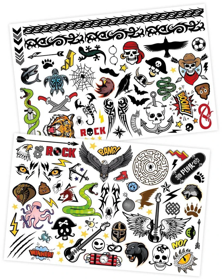 Buki France 75 nuplaunamos tatuiruotės – Rokas, Buki