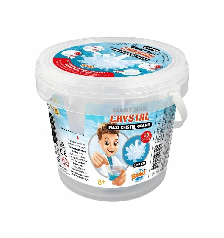 Buki France Didžiulio 10 cm kristalo auginimo rinkinys vaikams nuo 8 m.
