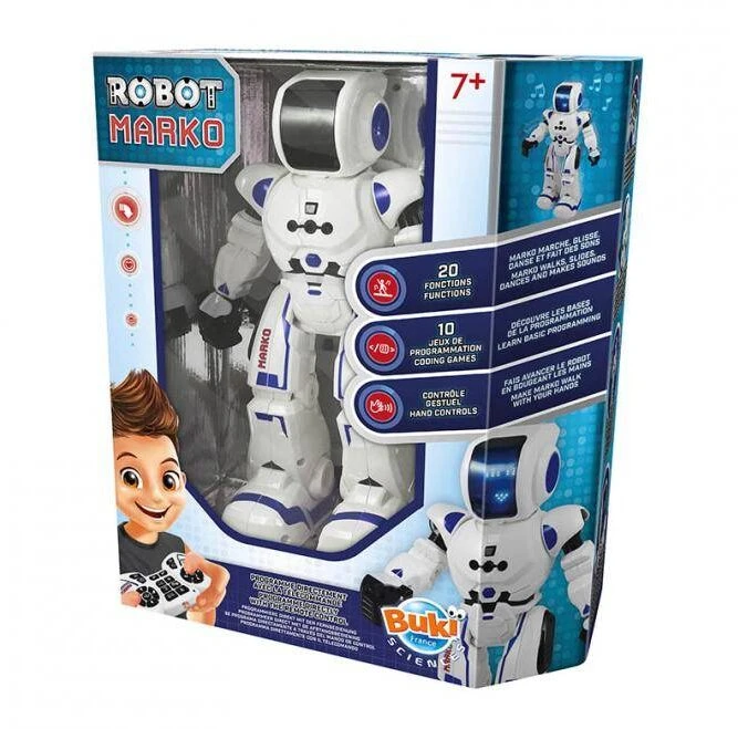 Buki France Robotas Marko, Buki
