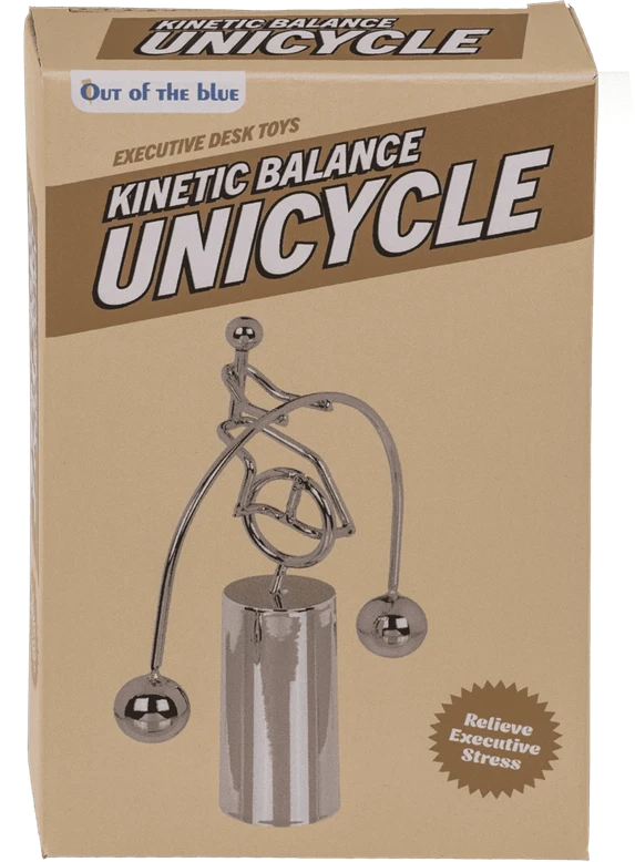 Dėlionė Buki France Kinetinis balansuojantis vienratininkas – metalinė stalo dekoracija 15,6 cm