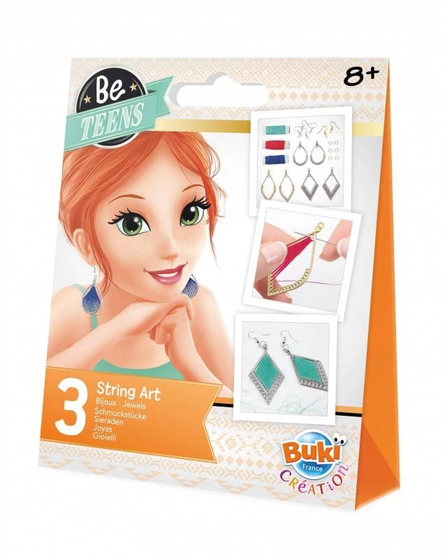 Buki France String Art: 3 papuošalai, Buki