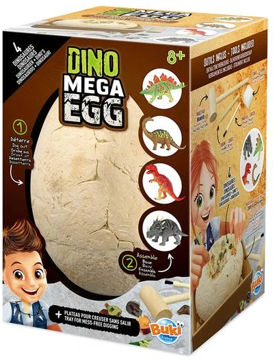 Dėlionė Buki France Dino mega kiaušinis, Buki