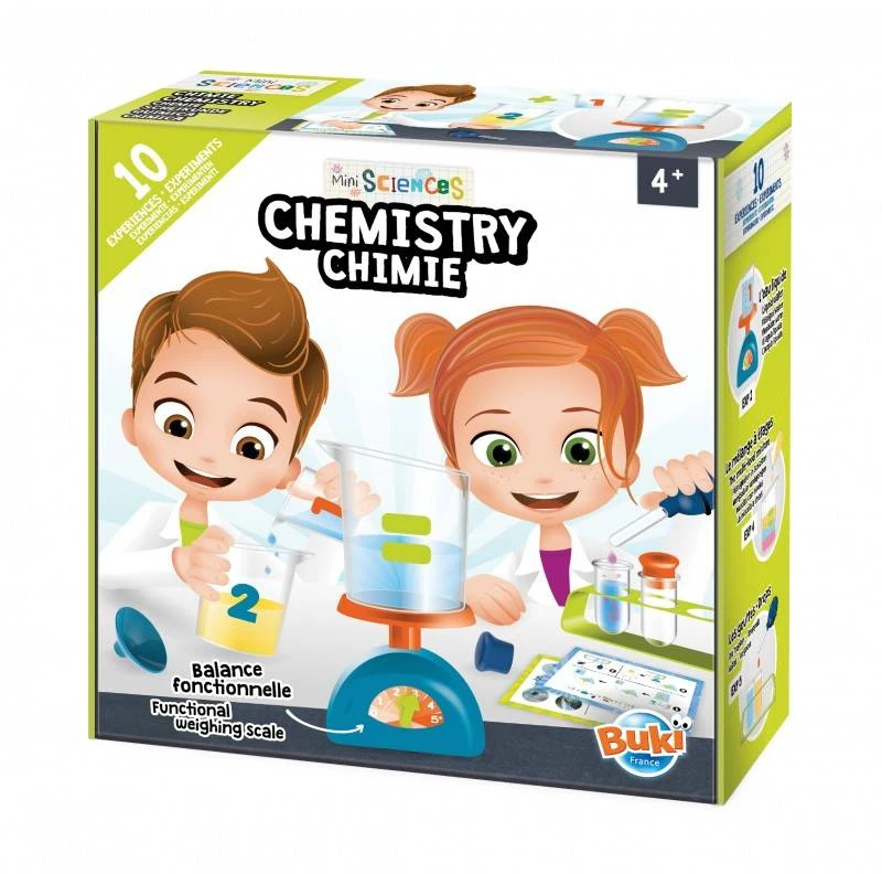 Dėlionė Buki France Mini mokslai Chemija, Buki