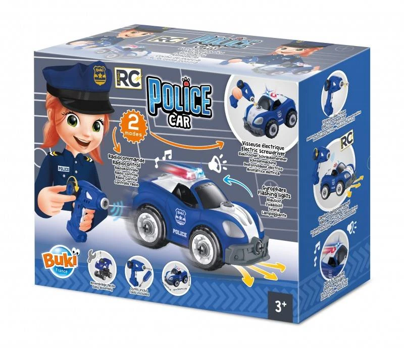 Buki France RC policijos automobilis, Buki