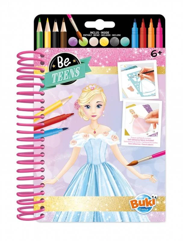 Buki France Sketchbook – Princess Dresses, Buki