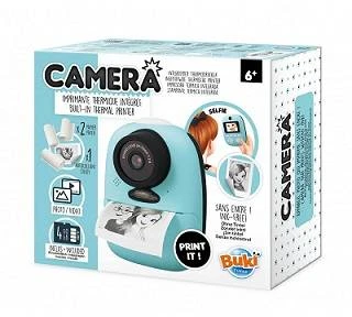 Buki France Vaikiškas momentinis fotoaparatas su terminiu spausdintuvu, 4GB, 6+ metų