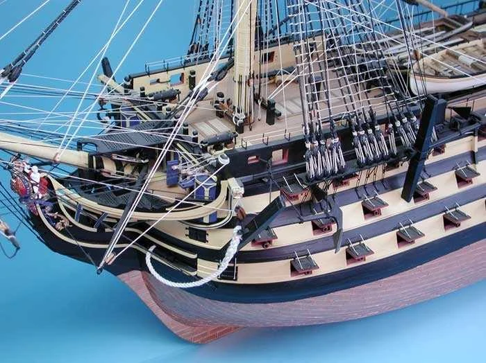 Caldercraft Uk Caldercraft HMS Victory 1/72 – medinis burlaivio surinkimo rinkinys (9014)