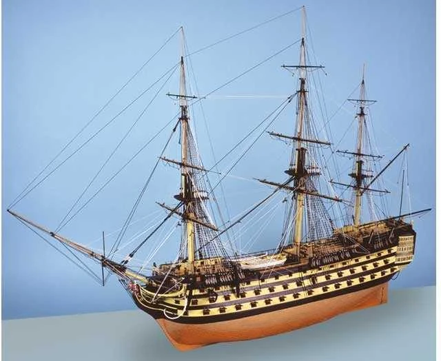 Caldercraft Uk Caldercraft HMS Victory 1/72 – medinis burlaivio surinkimo rinkinys (9014)